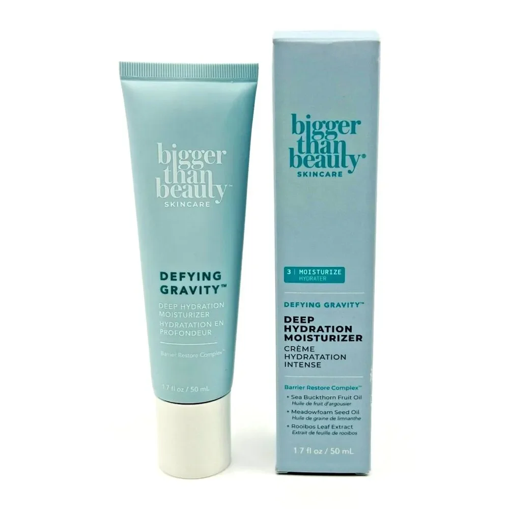 Bigger Than Beauty Defying Gravity Deep Hydration Moisturizer 1.7 fl oz *NEW